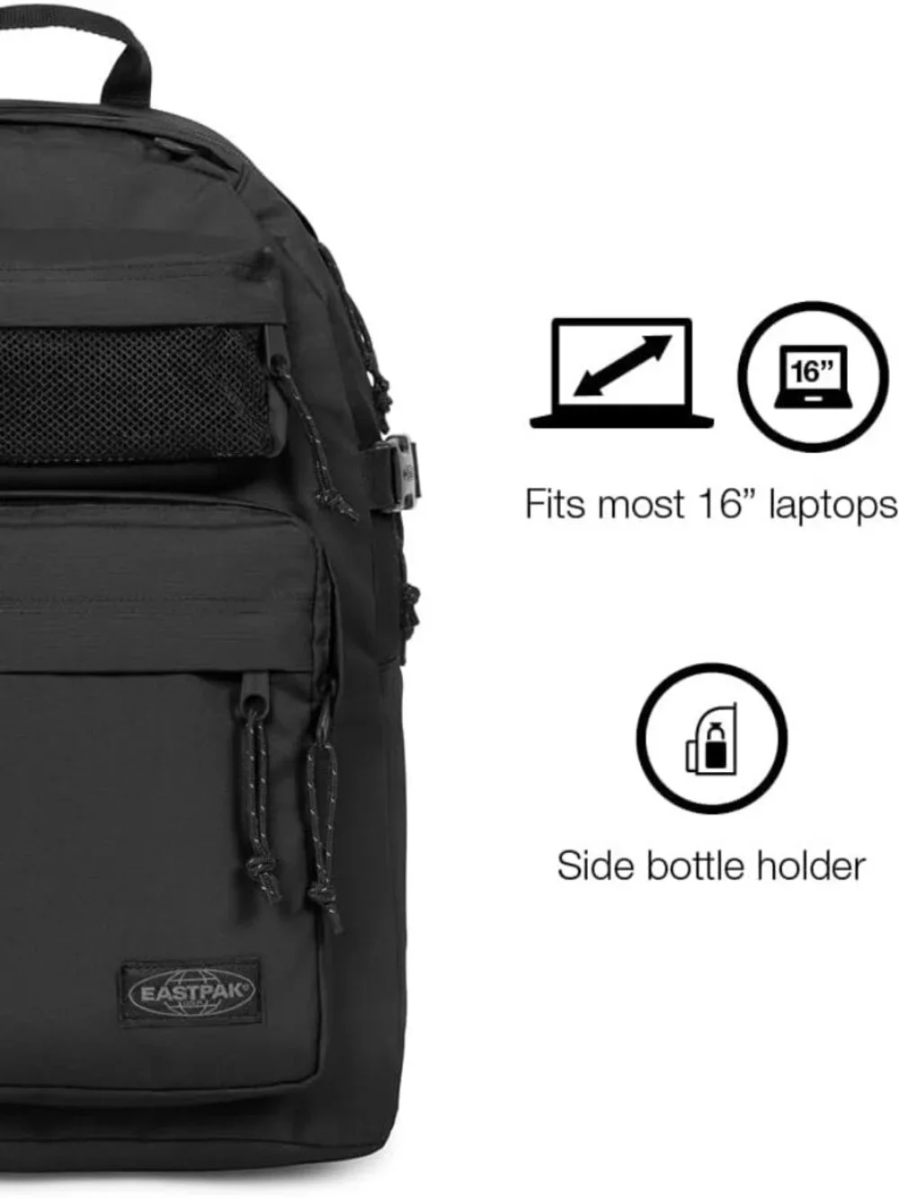 Eastpak Double Pro Backpack in Sunday Grey/NWT